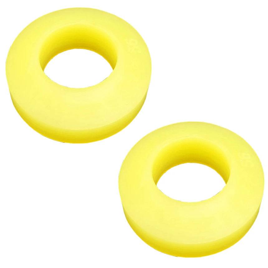 10*20*6 10x20x6 12*24*6 12x24x6 Yellow Polyurethane PU Shaft Coupling Buffer Elastic Sleeve Bushing Flexible O Ring Gasket