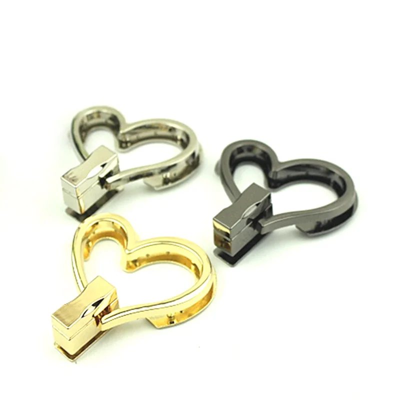 

Heart shaped Turn Twist Lock Closure Catch Clasp Buckle Fasteners Leather Bag Case Handbag Purse Repair