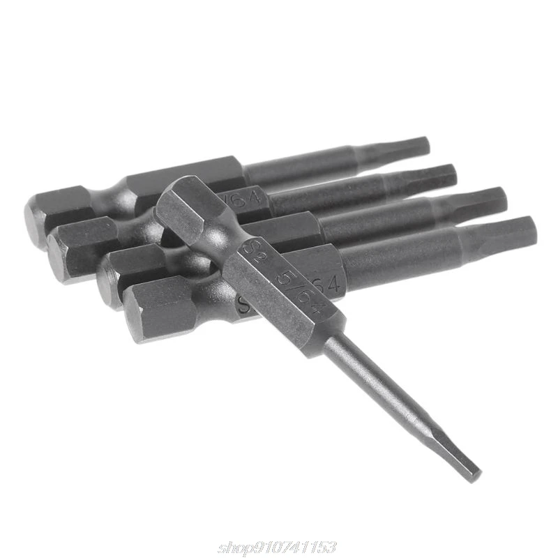 10 Chiếc Từ Lục Giác Vít Thép Không Gỉ 1/4 Inch Chuôi Lục Giác Vặn Vít Bộ 50Mm N03 20 Dropshipping