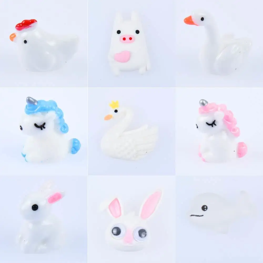 Cartoon Lovely Animal Resin Shoe Charms Panda Fish Unicorn Shoe Decorations Frog Transparent Bear Clog Charms Kids Party Favor