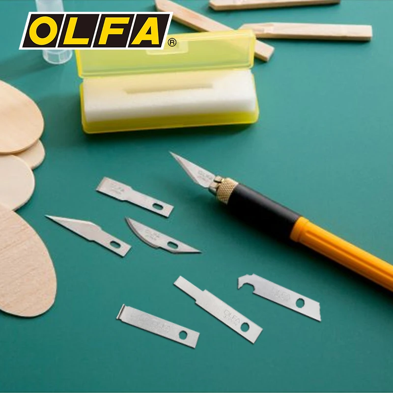 OLFA professional carving knife trimming model knife carving rubber stamp knife OLFA AK-4BP