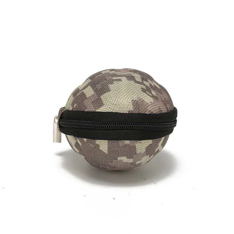 Grenade Style Pouch, Professional Coin Purse Keychain Case, Small EDC Pouch Holder for Money Change, Keys, Earphone Bag Pocket.