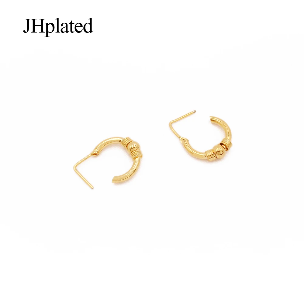 Earings Dubai earrings Gold color Small hoops ear rings jewelry earing earrings piercings for women African wedding gifts