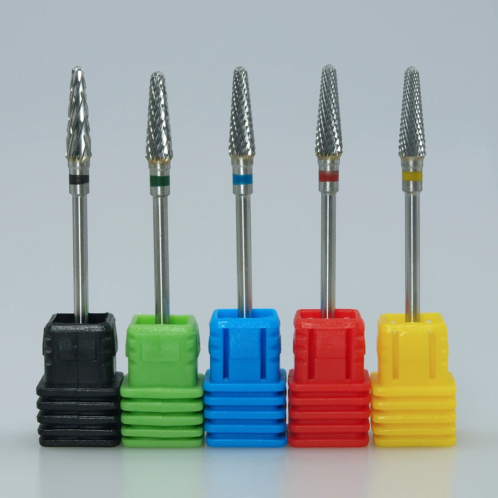 In stock!2018 carbide nail drill bit electric nail file drill bit coarse carbide drill 3/32'' 602801 high quality Nail file,buff