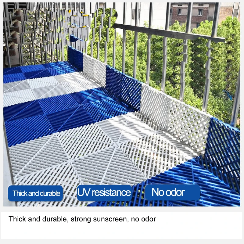 Anti theft net base plate balcony flower rack guard fence anti falling window household windowsill splicing grid plastic grid