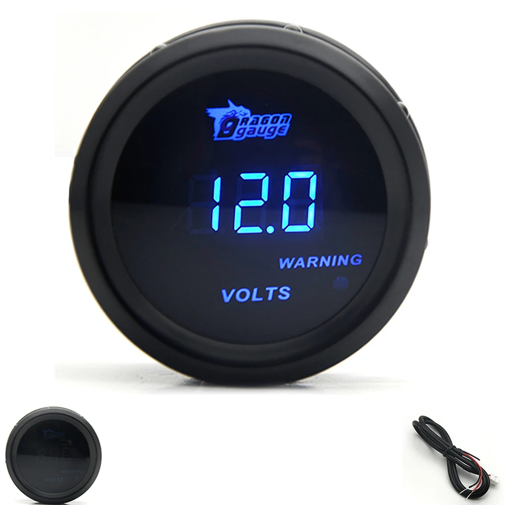 ドラゴンゲージ 2インチ 52mm ブースト/水温/油温/電圧/タコメーター