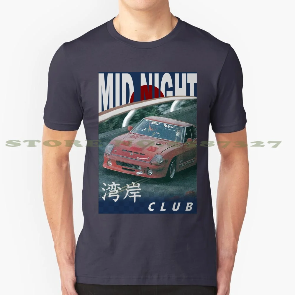 Mid Night Club Japan-280zx Graphic Custom Funny Hot Sale Tshirt Midnight Mid Night Club Japan Jdm Illegal Racing Fast