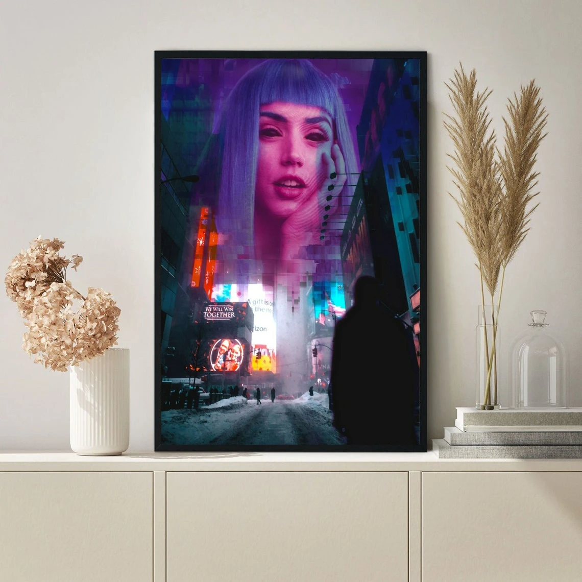 بليد رانر الفيلم المشارك ديكور المنزل طلاء جدران (بدون إطار) #2