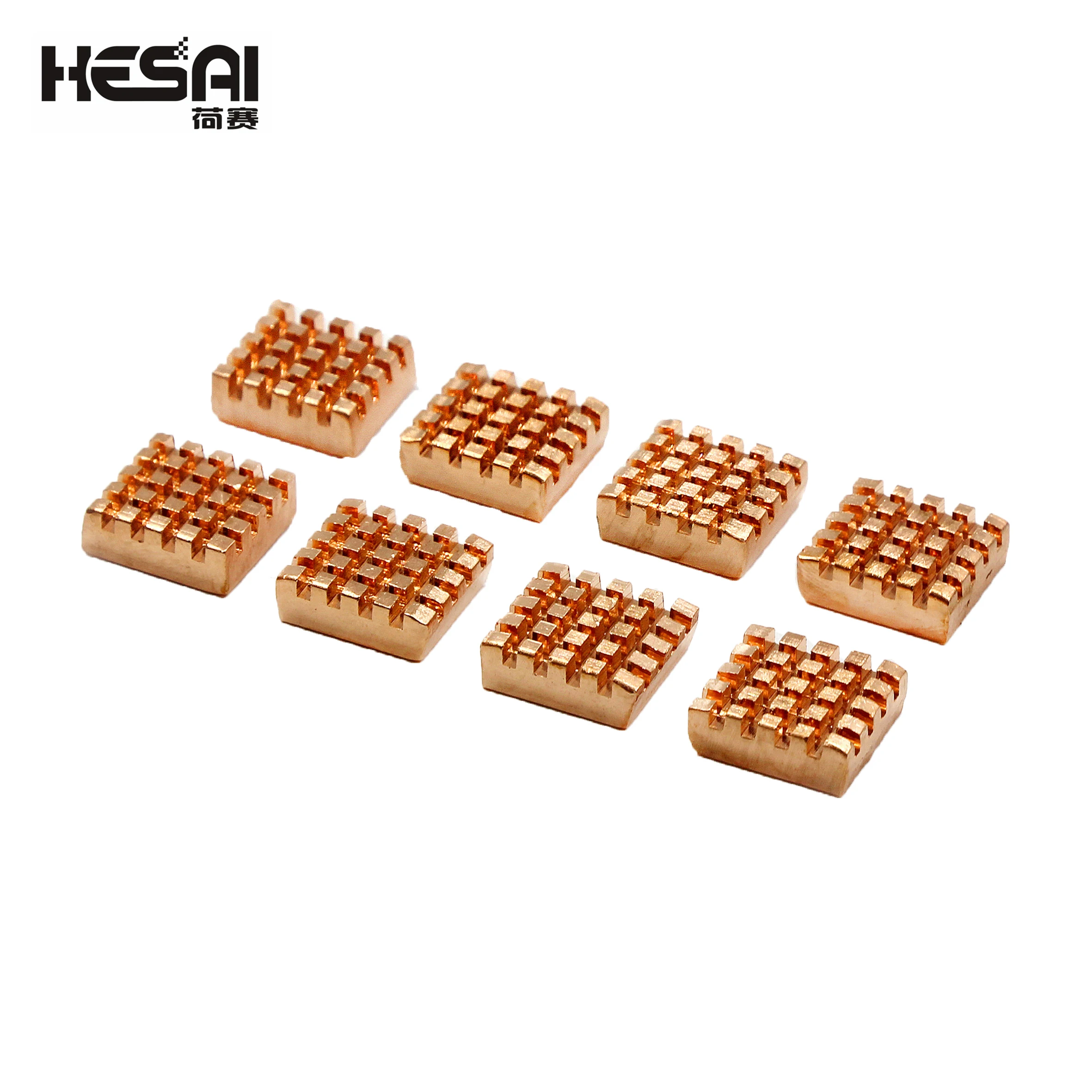 8PCS/Set Copper Heat Sink Back Heatsink Cooler For VGA GPU DDR DDR2 DDR3 RAM Memory IC Chipset Cooling