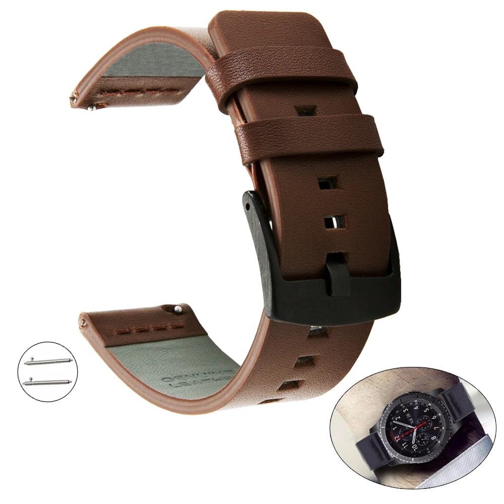 Italia In Pelle Per Huawei Orologio GT2 46 millimetri 42 millimetri Cuoio di Ricambio Watch Band Strap Da Polso Intelligente orologio Bracciale accessori GT 2