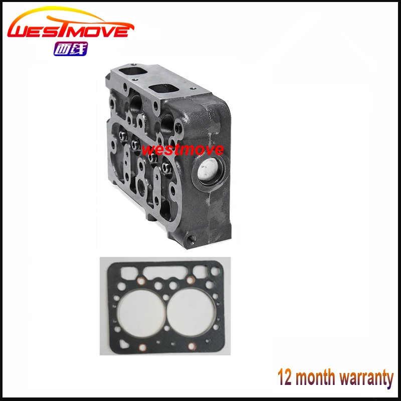 cylinder head for Kubota ENGINE : Z482 with gasket