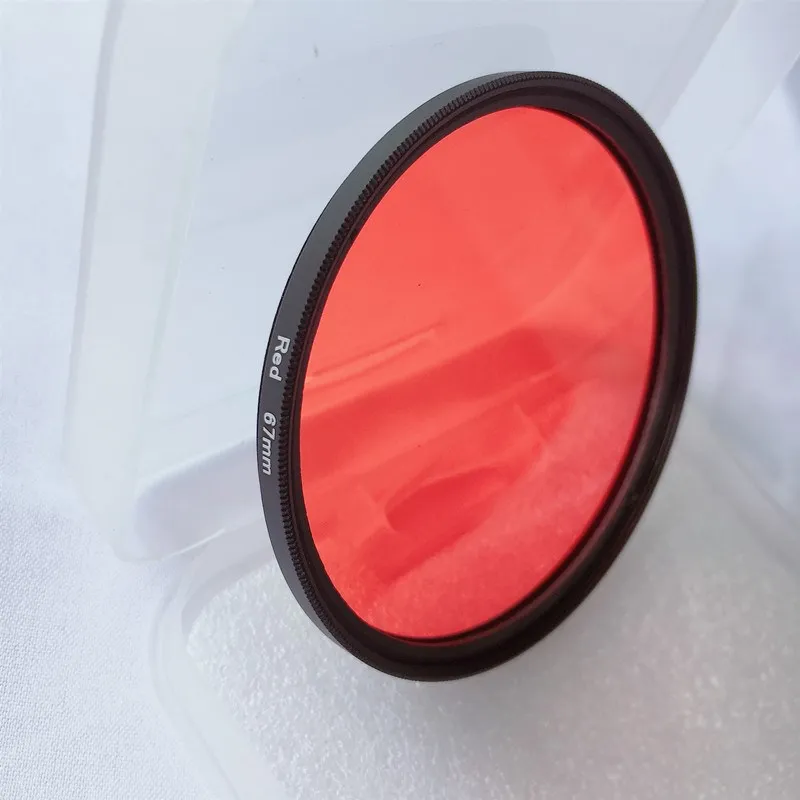 67mm Thread Diving Red Filter Underwater for Meikon Waterproof Housing Compatible with Sony RX100 II III IVNEX A6000 A6300 A5100