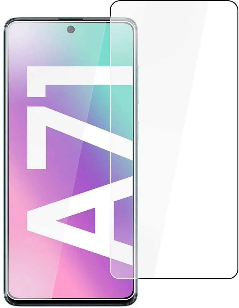 9H 2.5D Para Samsung Galaxy A71 SM-A715F Filme Protetor de Tela De Vidro Temperado Para Samsung Galaxy A71 A715 Vidro Prémio