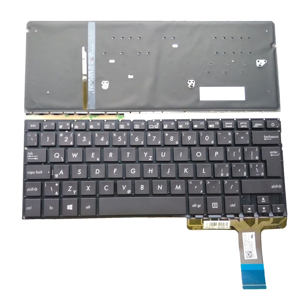 

CZ FR GR GK TR Laptop Keyboard Backlight For ASUS UX330 UX330UAK UX330UA UX330U French Turkish German Greek Czech 0KNB0-2632FR00