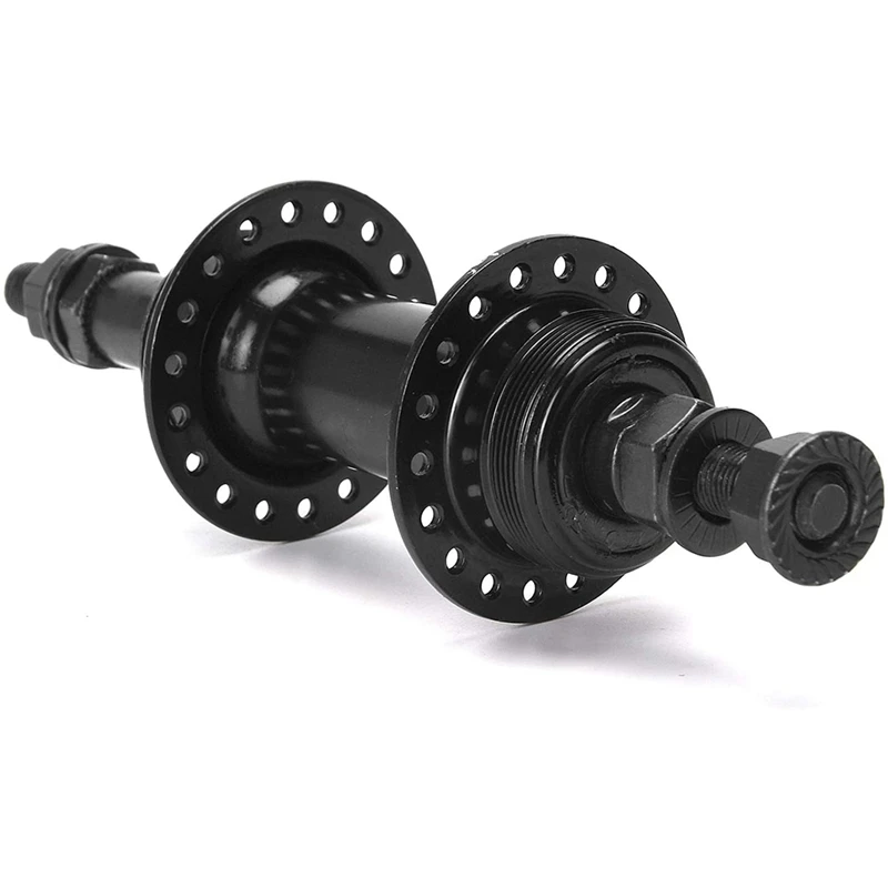 1 Pair 36 Holes Front & Rear Disc Brake Hubs for MTB, Compatible with 6-Bolt Disc Brake Thru Axle, Hub for Mountain Bike