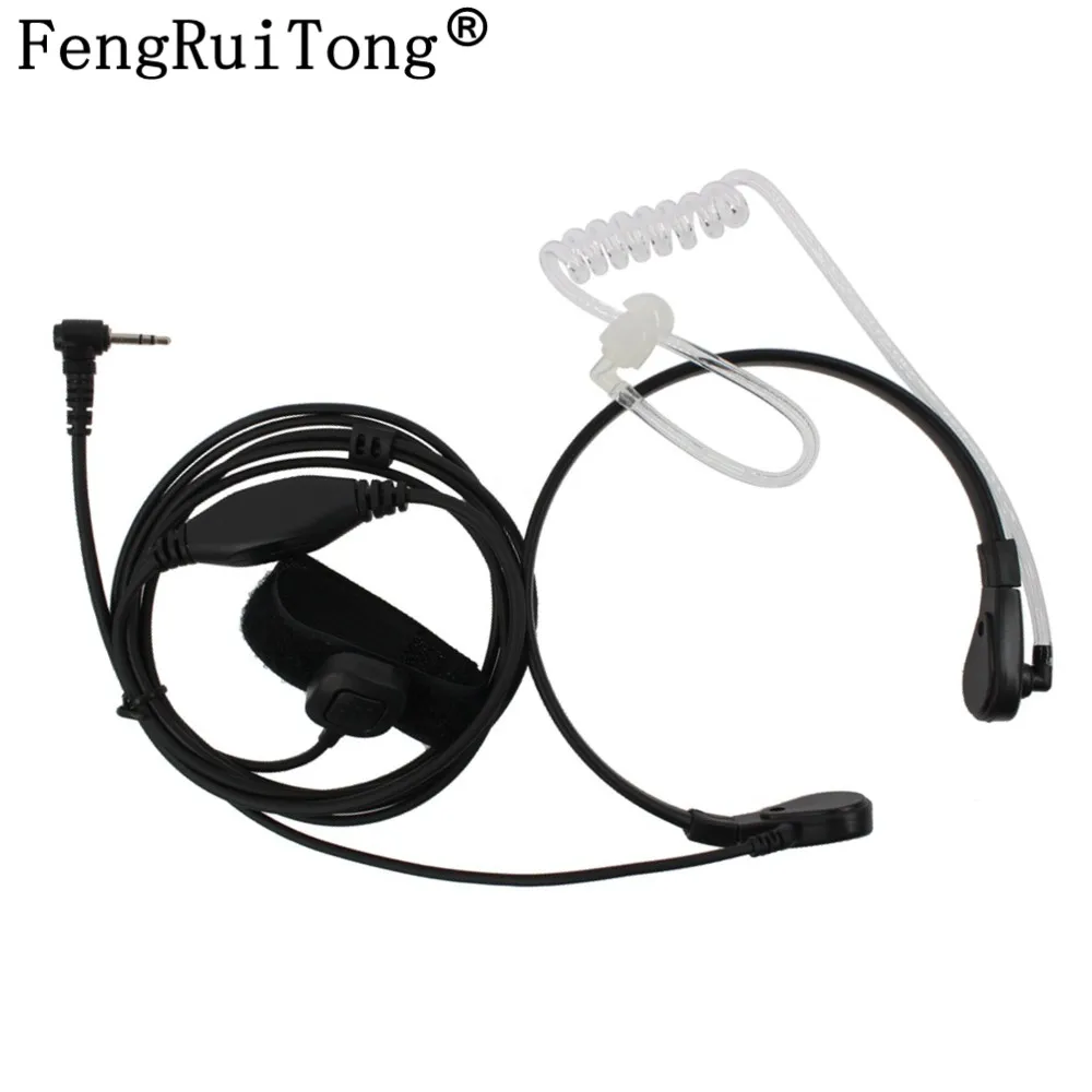 2.5mm fone de ouvido garganta microfone microfone microfone fone de ouvido ptt para walkie talkie motorola cb rádio tlkr t80 t60 t5 t7 t5410 t5428 fr50 xtr446