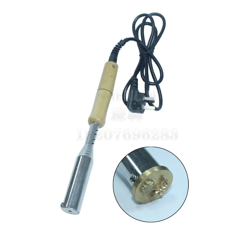 

Handheld Hot Stamping Machine SL44 150W Round Bronzing Tool Electric Iron Soldering Logo Maker Brand Stamper