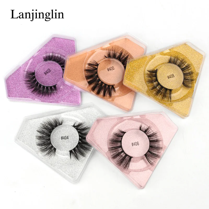 10/50 Pairs 3D Mink Lashes Whlesale Price Makeup Tool Wsipy Fluffy False Eyelashes Dramatic Thick Fake Eyelash maquiagem Cílios