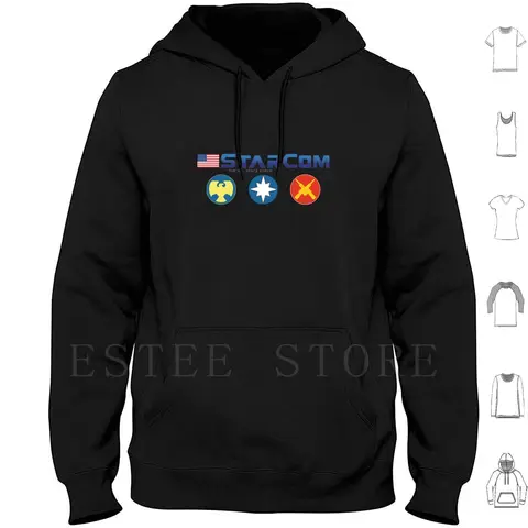 Starcom Hoodies Long Sleeve 80s Toys Starcom