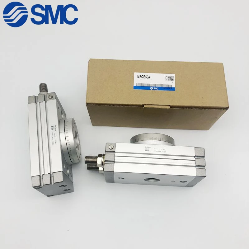 MSQA MSQA10A MSQA20A MSQA30A MSQA50A SMC Original High Precision Pneumatic Rotary Table cylinder rack&pinion type