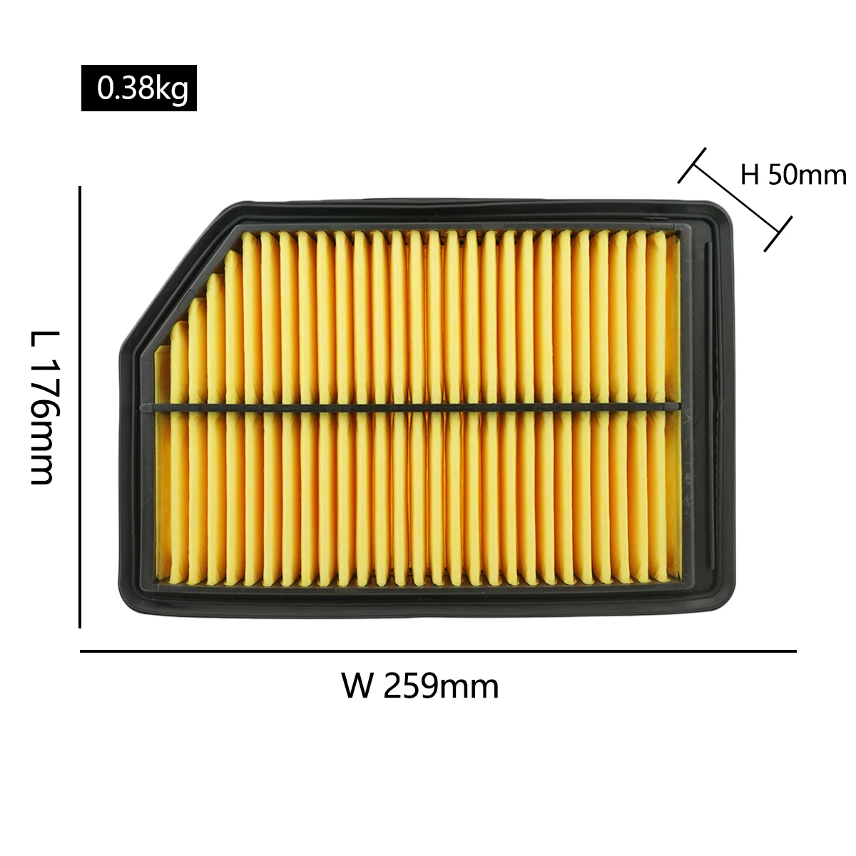 Filtr powietrza silnika samochodowego dla Honda Odyssey 2009-2015 RB3 2.4L 17220-RLF-000