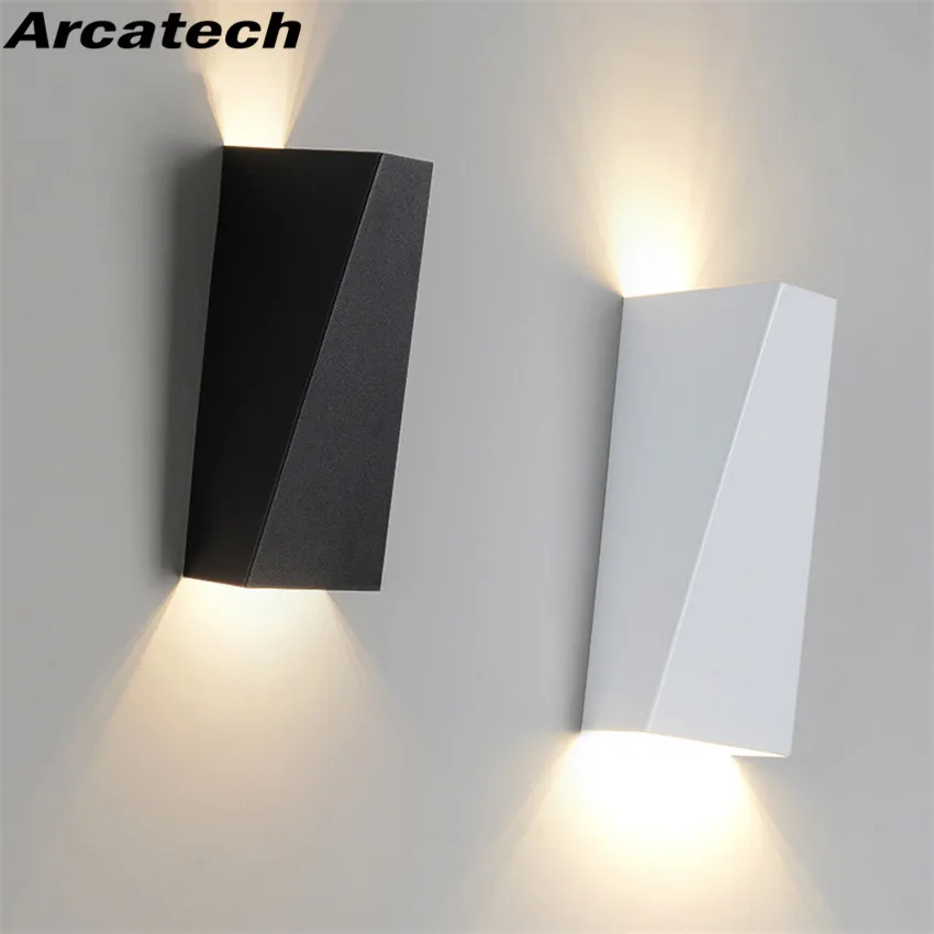 

LED Wall Lamp Living Room Decoration Wall Light Home Lighting Fixture Loft Stair Light 6/10W Aluminum W all Sconce NR-231