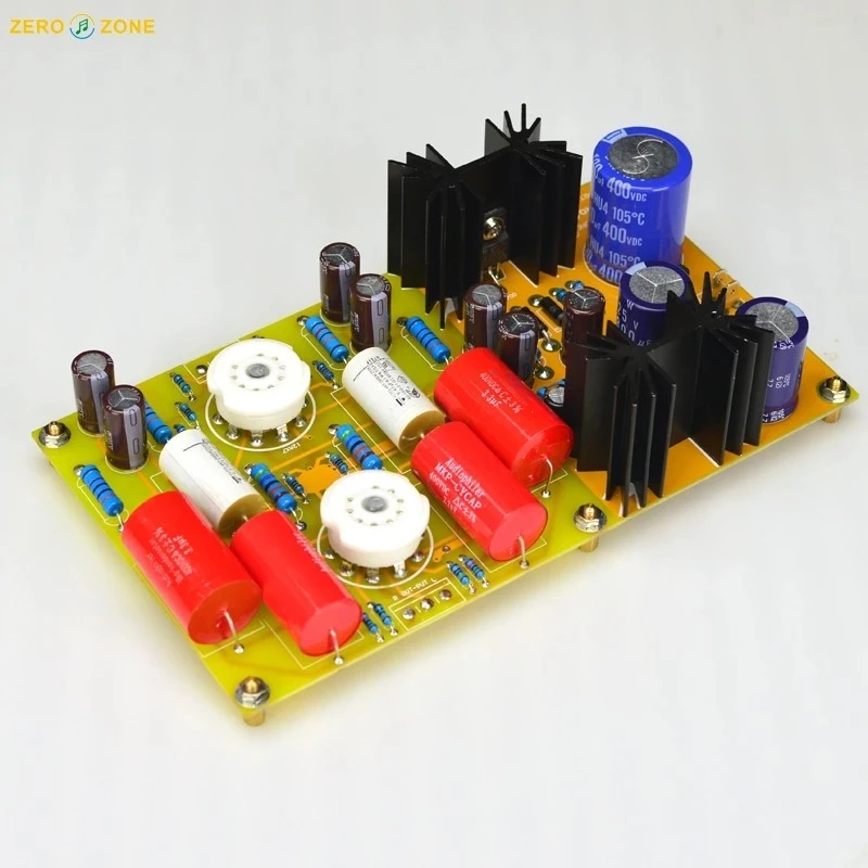 Assembled PRT06A 12AX7+12AT7 Tube Preamplifier Baord Base On MATISSE Circuit