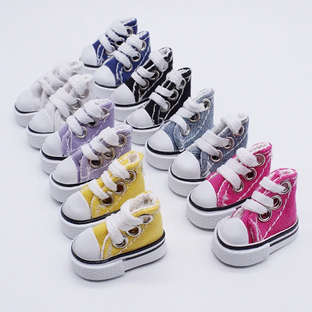 1/3 Doll Canvas Shoes DIY Dress Up Accessories Fashion Shoes Fit 60 CM SD BJD Doll For Children Toys Girl Gift