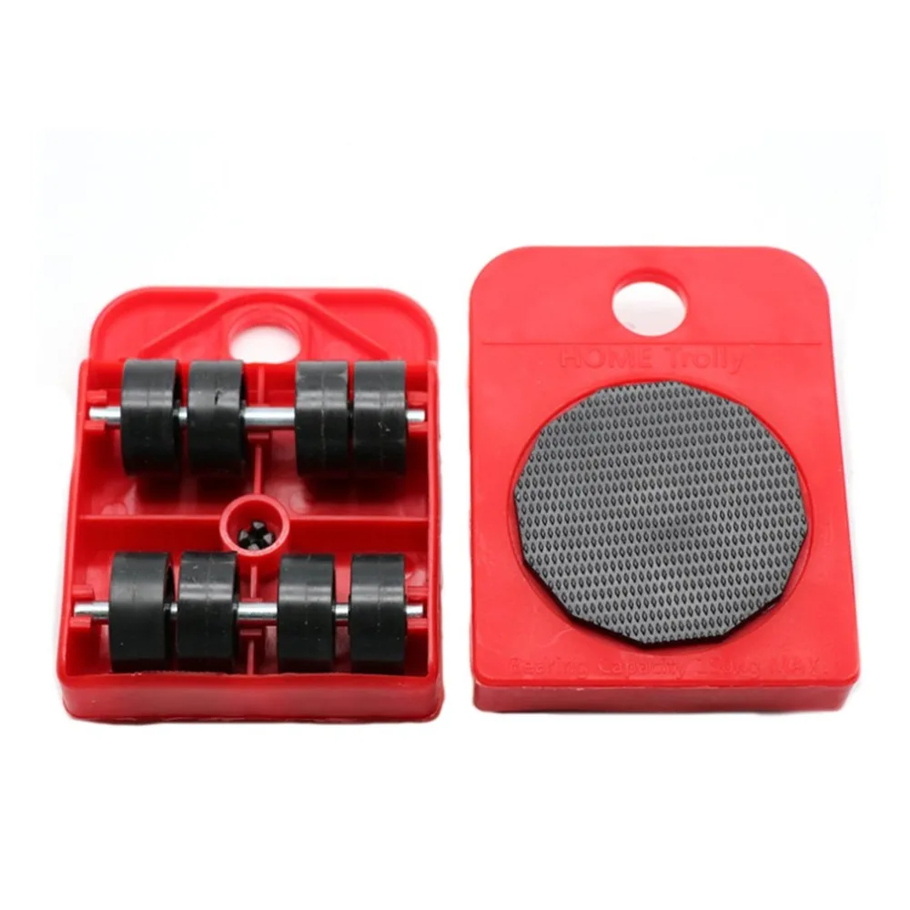 Home Trolley Lift And Move Slides Kit Easily System For Furniture 5 Packs  Tool Set Furniture Lifter  Transport set Heavy mover
