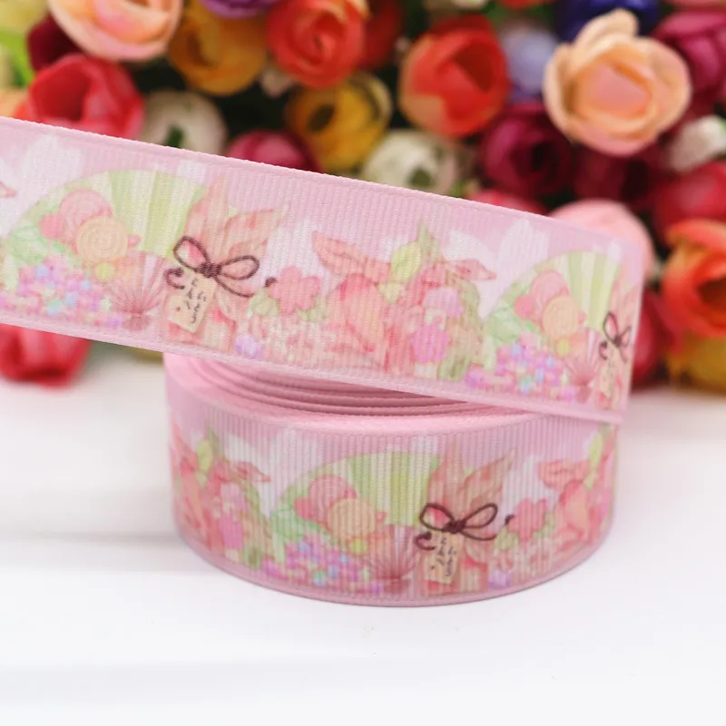 10 Yards 1'' 25MM Ripsband mit Frucht-/Kuchenmuster für Haarschleifen, DIY-Handarbeitsmaterial Y19121001 – Detail 12
