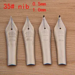2 st jinhao X750 159 pen 0,5 mm 1,0 mm Vulpenpunt standaard maat 35 penpunt