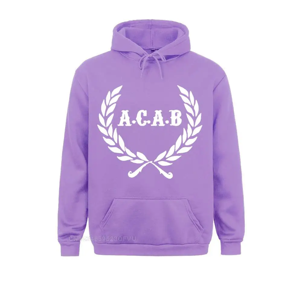 Sudadera con capucha de algodón para hombre, ropa divertida de playa con estampado de Acab, A, C, A, B, fútbol, fútbol, Kawaii