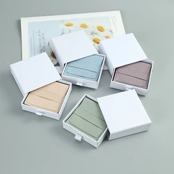Microfiber Bag and Paper Box for Wedding Christmas Candy Gift Bag Jewelry Packing Organizer Earrings Bracelet Display Sets