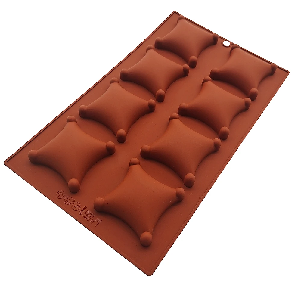 

Горячая Распродажа; Обувь со шнуровкой 8 отверстий Подушка силиконовая форма для выпечки в пресс-форма для выпечки/желе/печенья Форма для шо...