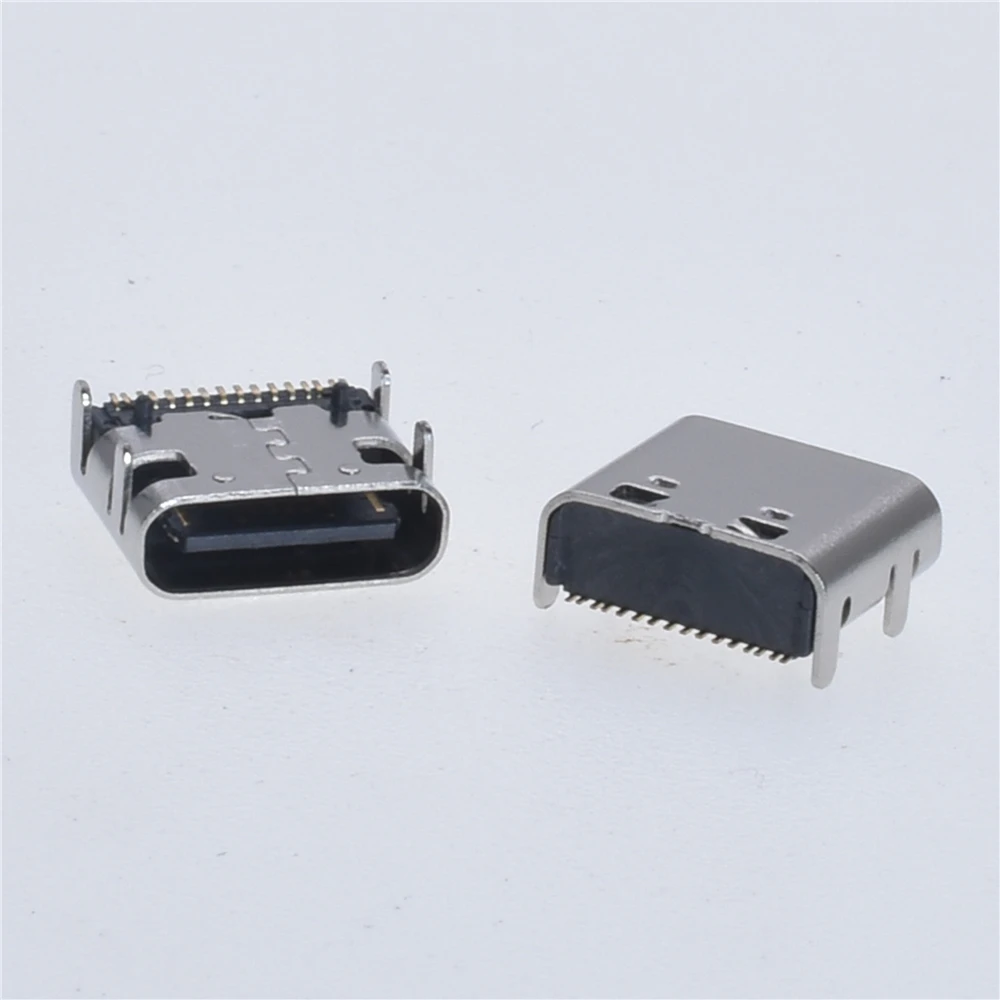 Good quality C Type USB Type-C Female Plug 16 Pin Connector Power Charger Jack Port The height of the board is 3.26mm U501-A