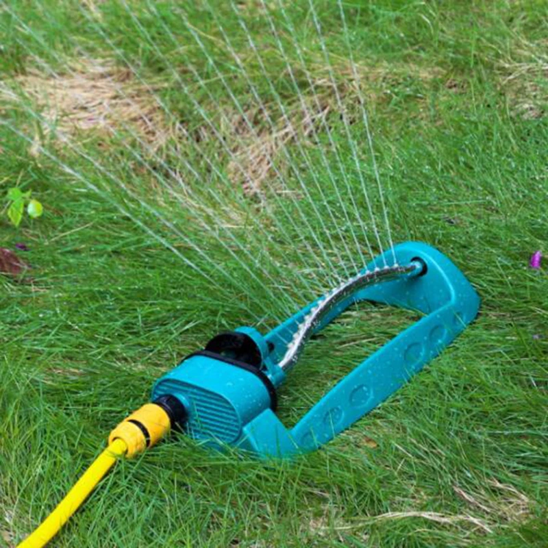 

1pc 42*8cm Rocked Sprinkler Dedusting Cooling 15-Hole Garden Sprinkler for Garden Lawn Irrigation Sprayer