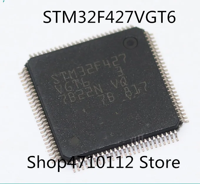 

Бесплатная доставка, 10 шт./лот, новый оригинальный STM32F427VGT6 STM32F427 STM32F427VG QFP100 IC