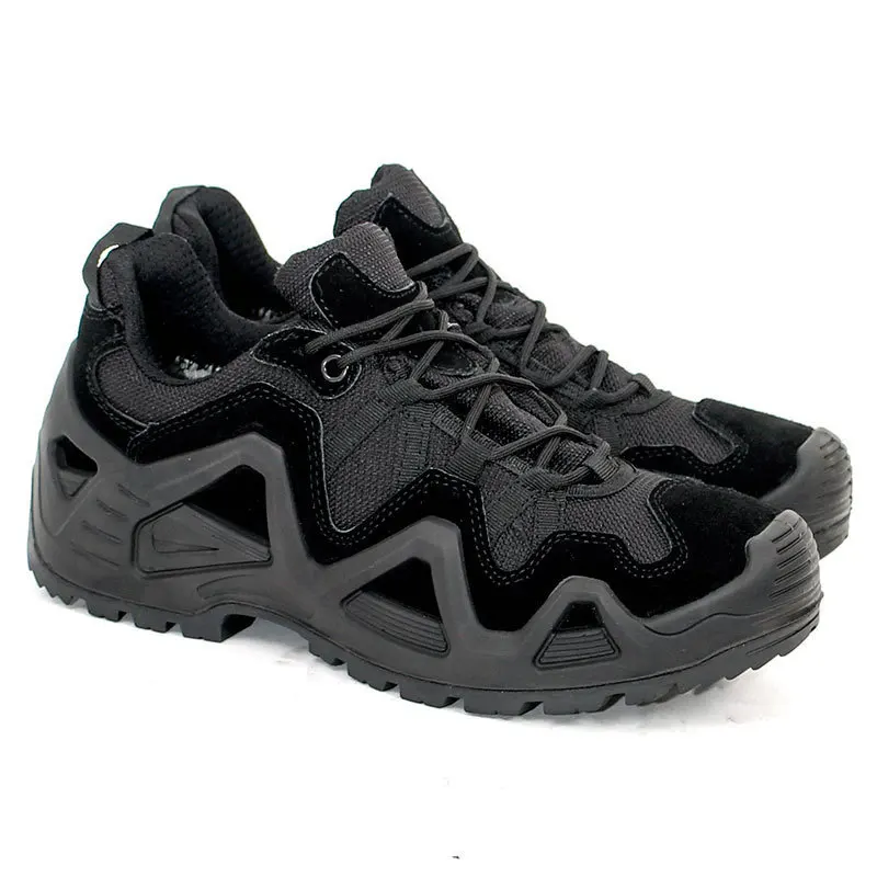 Army Fans Outdoor Mens Military Combat Tactical Desert Boots Male Field Hunting Hiking Climbing Training Non-slip Sports Shoes