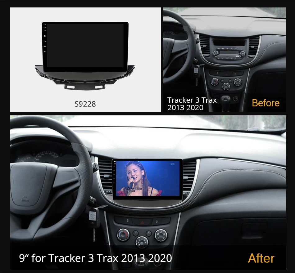 Android 10.0 6G+128G 720P K7 Car autoradio Multimedia for Chevrolet Tracker 3 Trax 2013 2020 radio system unit 360 4G LTE