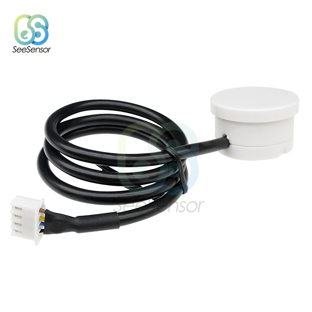 XKC-Y25-V عدم الاتصال السائل مستوى مفتاح مستشعر الكاشف الخارجي التمسك نوع مستوى الاستشعار NPN PNP Rs485 واجهة تيار مستمر 5V-24V