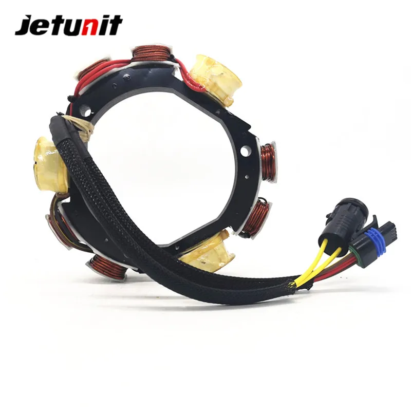 Outboard Stator For Johnson Evinrude 3/6AMP 2&3Cyl 1993-2006 9-15-25-35HP 584548 584821 763761 173-4821 2&3 Cyl 1993-2001 2002