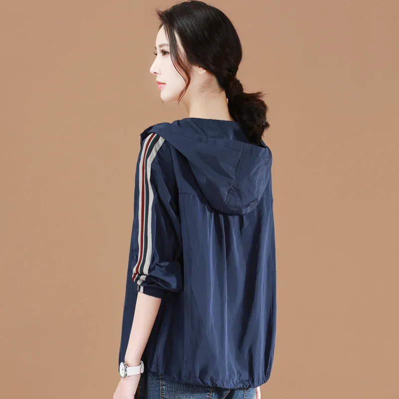 

2020 Women's Jackets Spring Autumn Causal Windbreaker Women Basic Jackets Coats