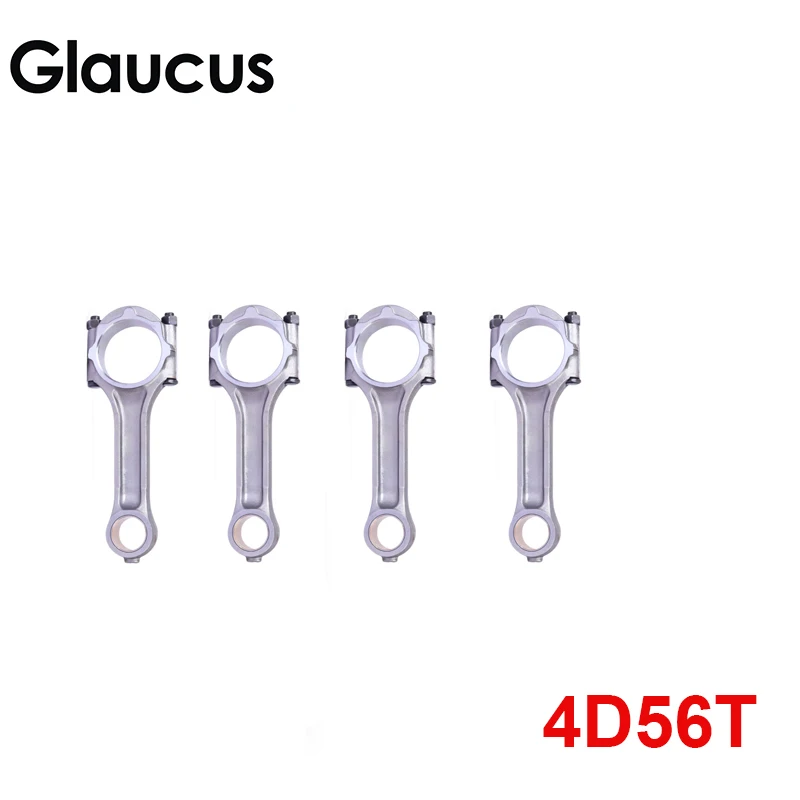 

4pcs 4D56 4D56T engine connecting rod for Mitsubishi L300 L200 L400 PAJERO SHOGUN MONTERO Sport STRADA COLT RODEO 2.5 TD TDI