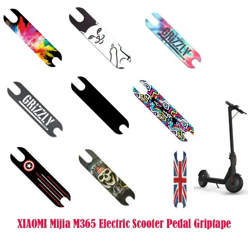 Electric Scooter Sandpaper Sticker for Xiaomi Scooter Mijia M365 Pedal Matte Pad Non-Slip Skate Board Sandpaper Paster