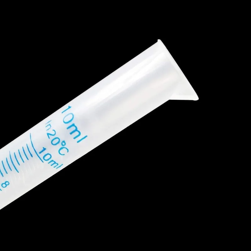 6pcsMeasuringCylinder10ml/50ml/100ml Graduated CylinderClearPlastic Measuring Graduated Cylinder Set with Double Sided Markings