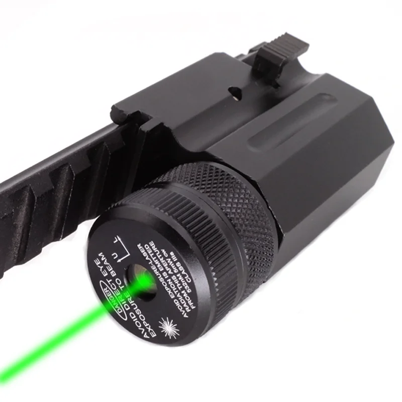 Glock Green Red Laser Sight Hunting Laser Sight Quick Release 20mm Rail Battery Included