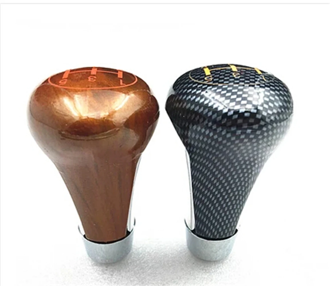 Universial 5 Speed Car Fashion round Manual Gear Shift Lever Knob Fit For Honda Toyota Nissan Mitsubishi Ford Chevrolet Subaru