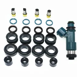 4sets Fuel Injector Repair Kits For Suzuki SX4 L4-2.0L Parts# 15710-65J00 4G2199 FJ1053 2007-2010 Replacement ( AY-RK114)