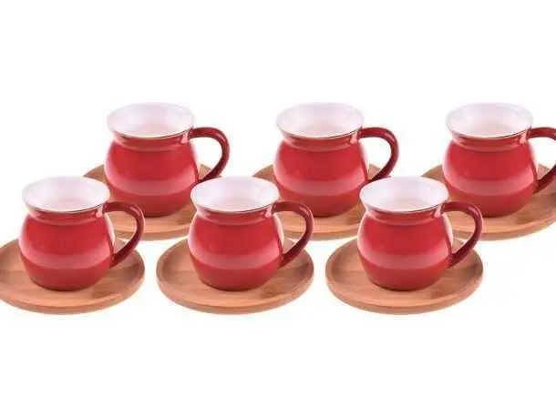 DOLBOVI Bambum Salute-6 Personality coffee cup Pad Red mug кружка coffee cup cup