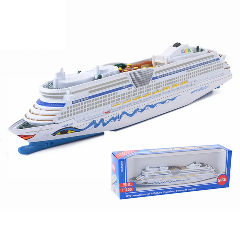 1/1400 Ocean Liner AIDAdiva Mein Schiff Queen Mary Cruise Titanic Cruise Model Toy Boys Alloy Ship Metal Boat Gift Collectible